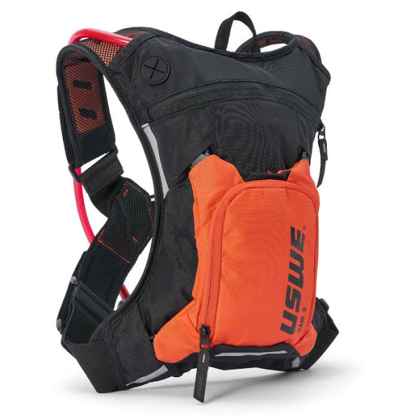 Rucsac Hidratare Uswe Raw™ 3 Black/Orange-0