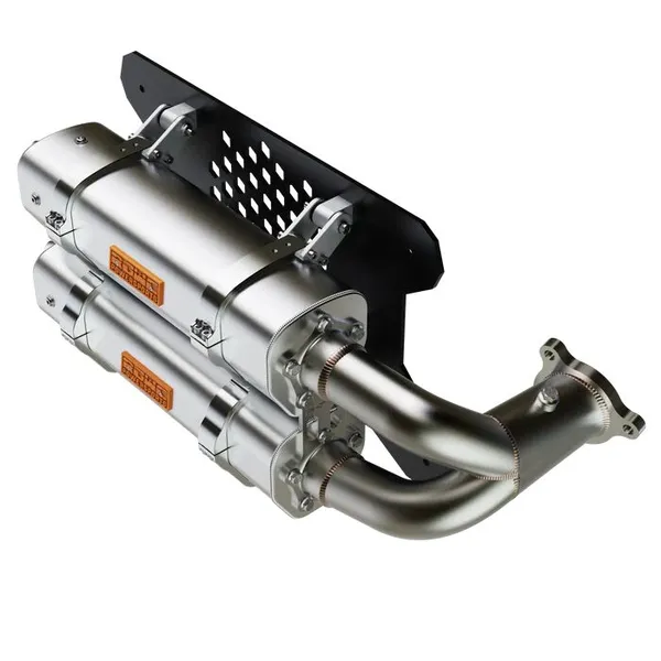 Apx Aluminium Slip-on Muffler Aluminum, Stainless Steel-2