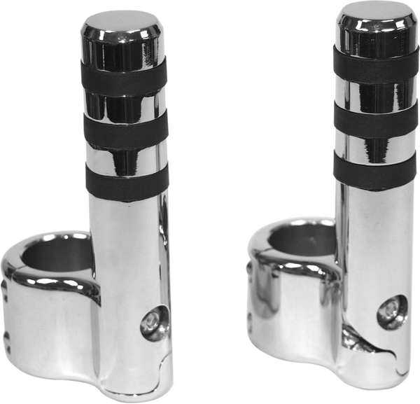 Clamp-on Footpeg Silver, 1, nordicamoto.ro