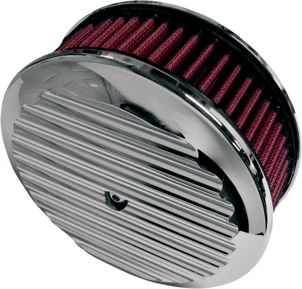Billet Air Cleaner Insert Chrome, 1, nordicamoto.ro