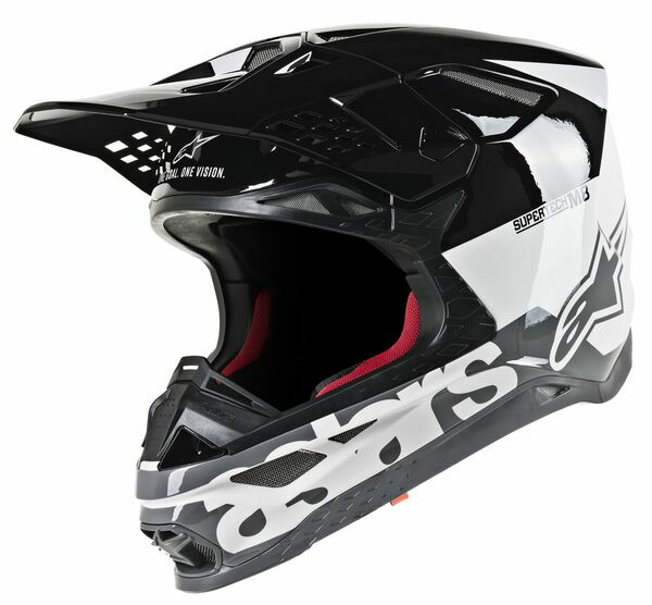 Casca Alpinestars Supertech M8 Radium Black/Gray/White 2XL, 3, nordicamoto.ro
