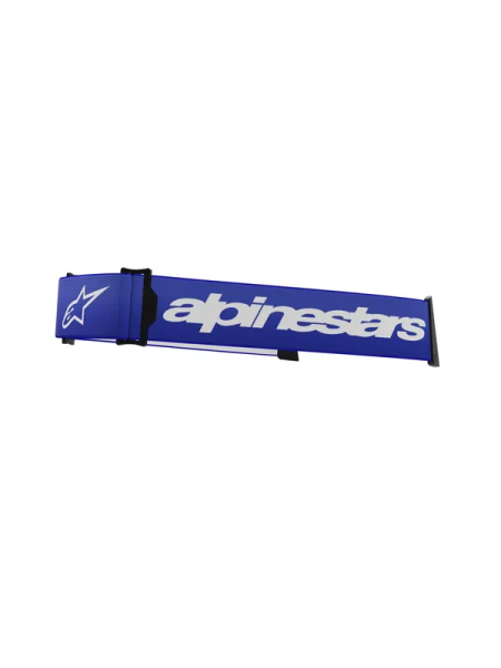 Alpinestars Supertech Goggle Strap Blue, White -1