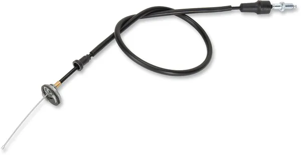 MOOSE RACING Black Vinyl Throttle Cable Black -1