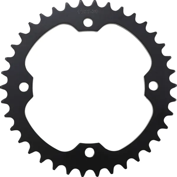 MOOSE RACING Steel Rear Sprocket Atv Black, Zinc Plated -0