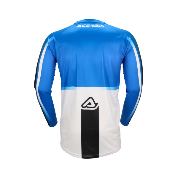 Tricou Acerbis Linear Lugo Alb/Albastru XXXL-1