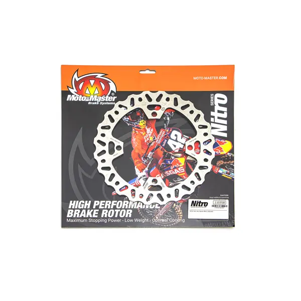 Nitro Series Brake Disc Silver-0