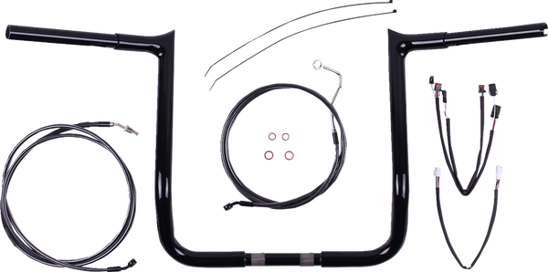 1-1/4(r) Viking Handlebar Installation Kit Black, 1, nordicamoto.ro