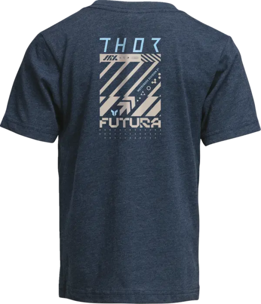 Youth Futura T-shirt Blue -1