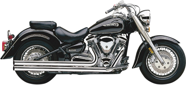 Speedster Long Exhaust System Chrome, 1, nordicamoto.ro
