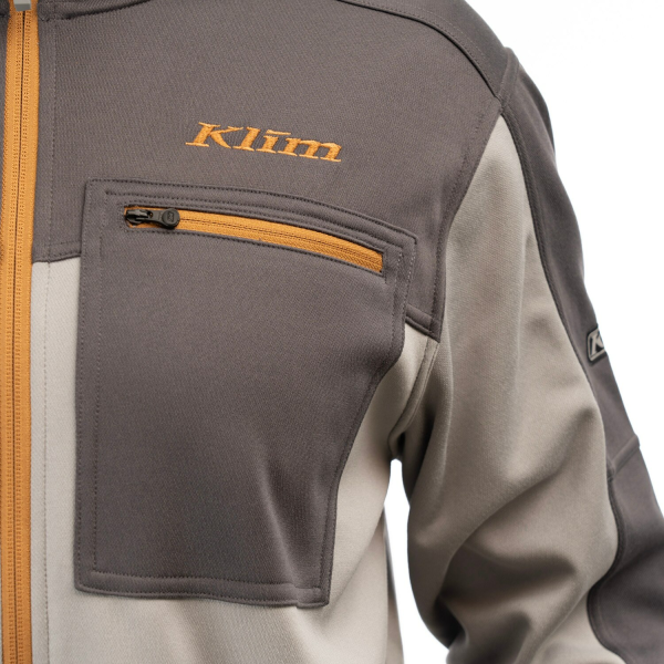 Geaca Snowmobil Klim Glacier Mid Layer Black-3