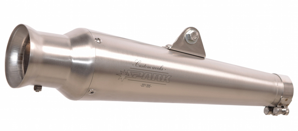 Exhaust Trumpet Muffler Stainless Steel Triumph Bonneville Stainless Steel, 1, nordicamoto.ro