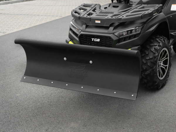 Lama zapada ATV/UTV 132 cm Shark negru fara adaptor-2