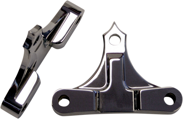 Fender Spacers For Hot/bagger Legs Chrome, 2, nordicamoto.ro