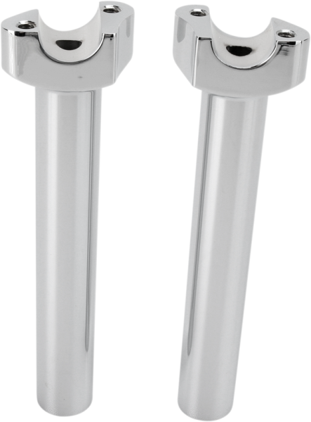 Forged Aluminum Handlebar Riser Silver, 1, nordicamoto.ro
