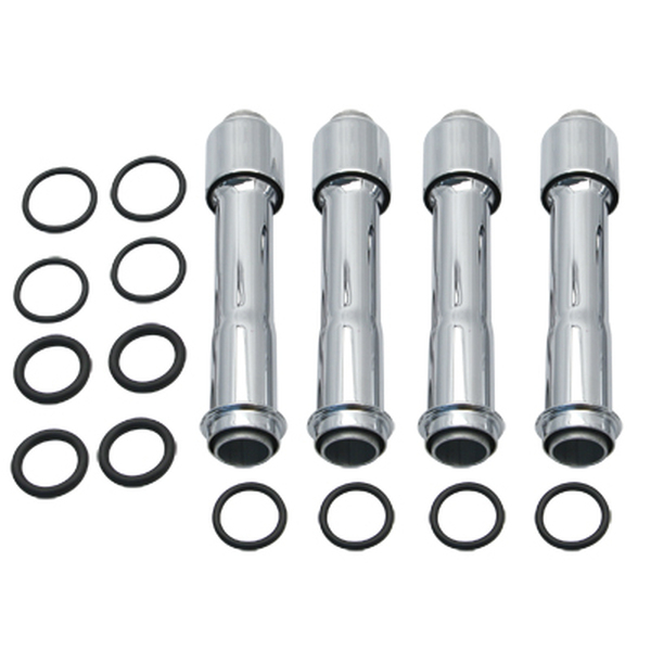 Pushrod Cover Kit For 99-17 Twin Cam Chrome, 1, nordicamoto.ro