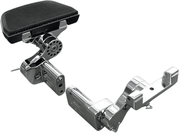 Adjustable Passenger Floorboard Mounts Chrome, 2, nordicamoto.ro
