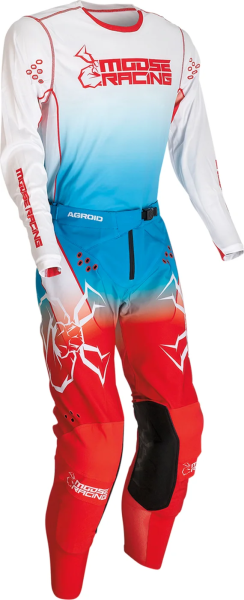 Pantaloni Moose Racing Agroid Blue/Red/White 34, 2, nordicamoto.ro