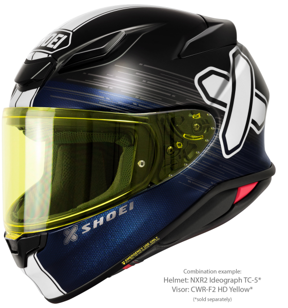 Casca integrala SHOEI NXR2 IDEOGRAPH TC-5 Negru/Albastru/Alb XXL-2