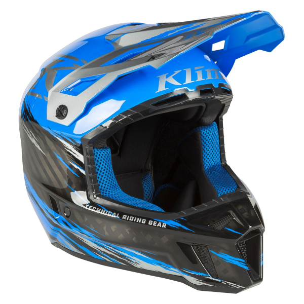 Casca Snowmobil Klim F3 Carbon Pro ECE Ascent Black - Asphalt-21