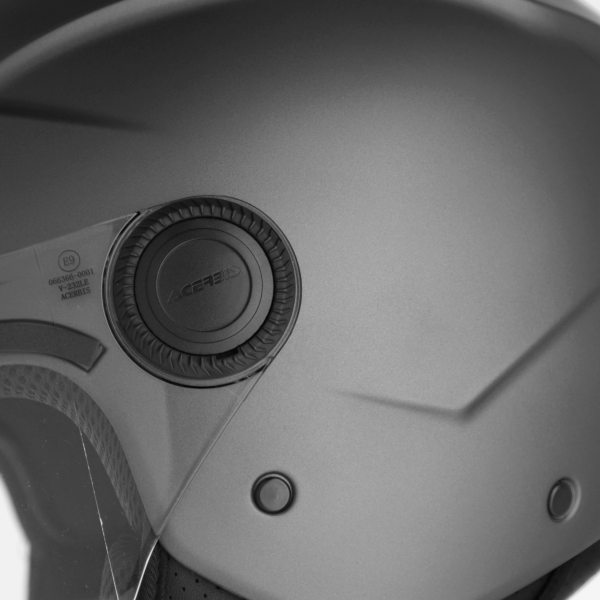 Casca Jet Acerbis Brezza Metallic Gri Inchis XL-4