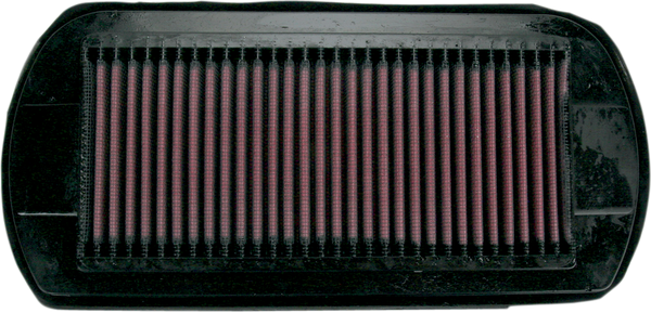 High-flow Air Filter Black, Red, 1, nordicamoto.ro