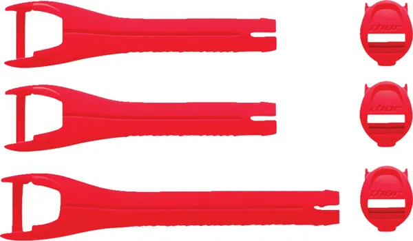 Set curele cizme copii Thor Blitz Xr Red-0