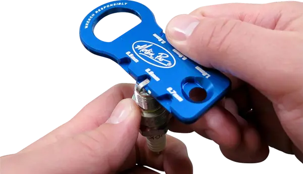 Spark Plug Gap Tool Anodized, Blue-1