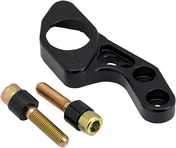 Ignition Switch Relocation Bracket Black, 1, nordicamoto.ro