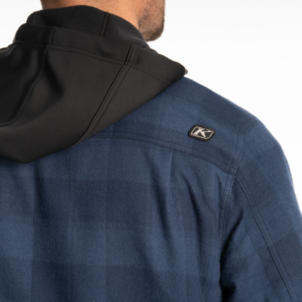 Geaca Klim Targhee Fleece Lined Flannel Dress Blues - Black-14