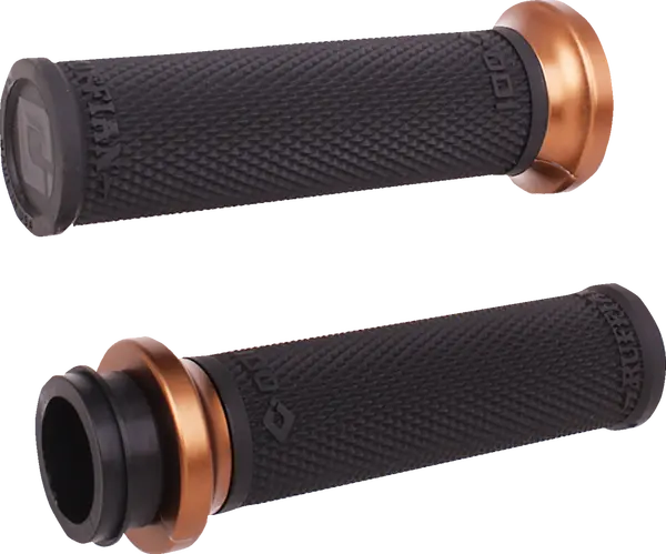 Ruffian Lock-on Street Grips Black -0