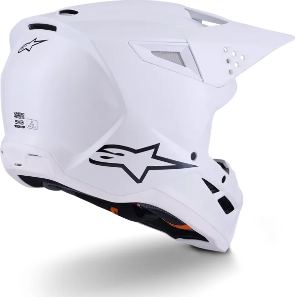Casca Alpinestars Sm3 Solid White-0