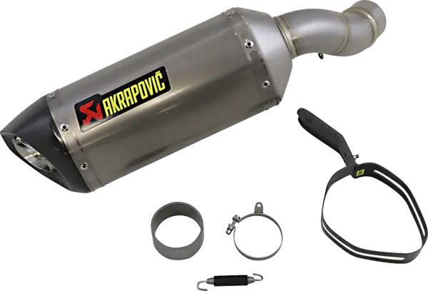 Titanium Slip-on Line Muffler Silver -0