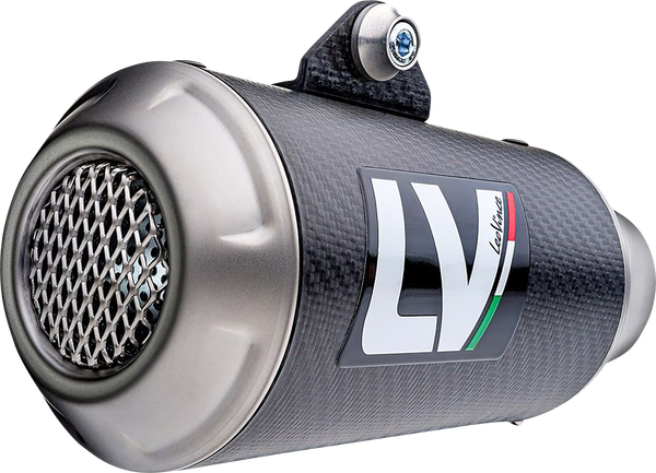Lv-10 Carbon Slip-on Muffler Silver, Matte Black, 5, nordicamoto.ro
