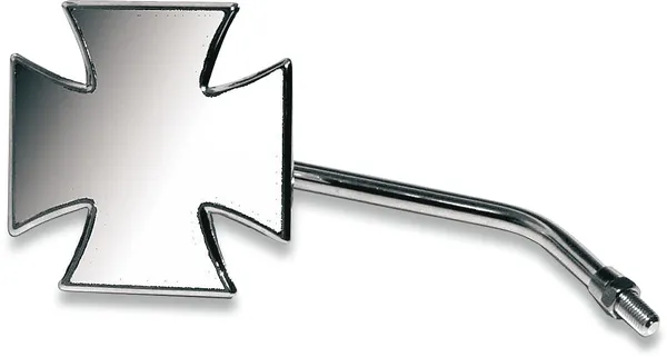 Maltese Cross Mirror Silver-0