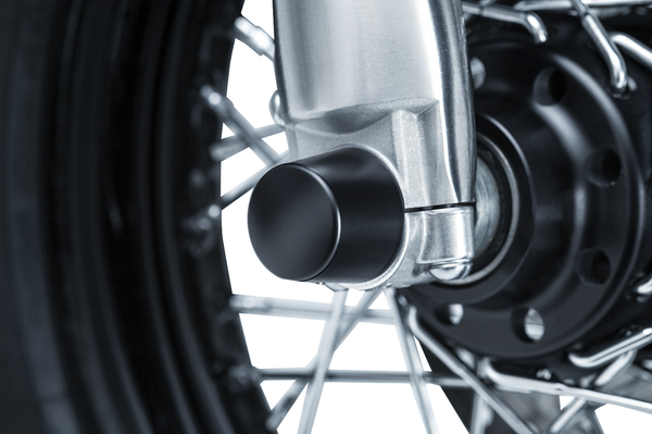 Front Axle Nut Cover Black, 2, nordicamoto.ro