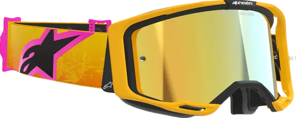 Vision 8 Corp Goggle Orange, Pink, Yellow -5