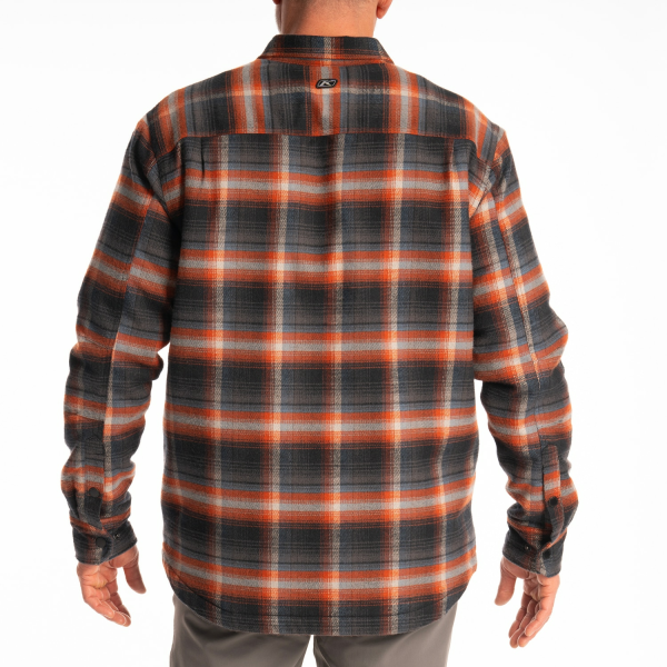 Camasa Klim Bridger Fleece Lined Flannel Imperial Blue - Dress Blues-3