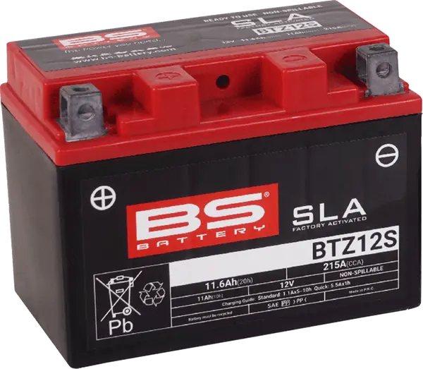 Sla Factory- Activated Agm Maintenance-free Battery Black-3