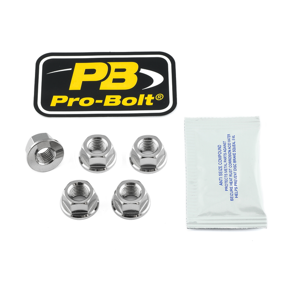 Sprocket Nut Silver, 1, nordicamoto.ro