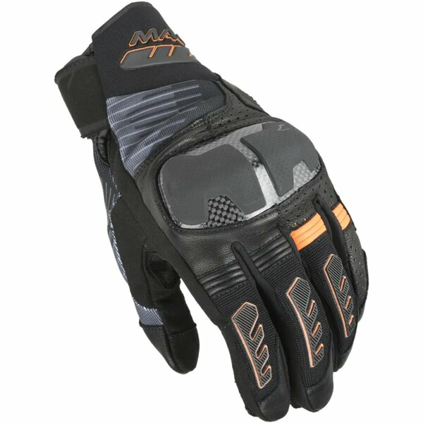 Manusi de piele vara MACNA RIME 2.0 Negru S-1
