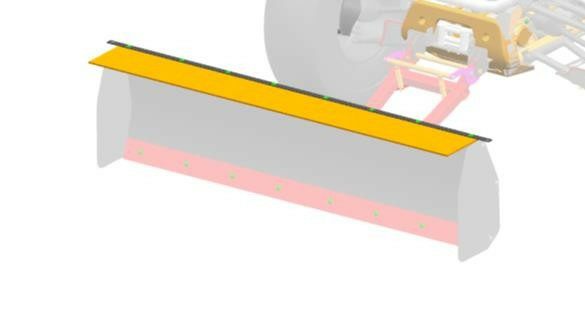 EXTENSIE SUPERIOARĂ LAMĂ ZĂPADĂ 60” CFMOTO, 6, nordicamoto.ro