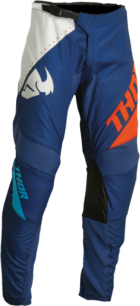 Pantaloni Copii Thor Sector Edge Navy/Orange-1