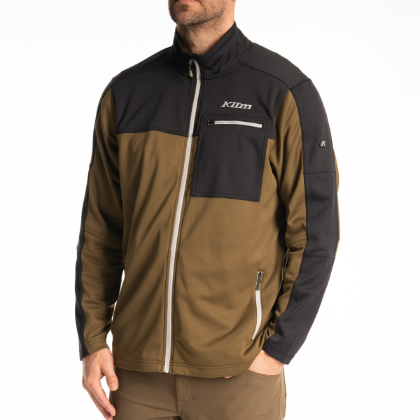 Geaca Snowmobil Klim Glacier Mid Layer Black-29