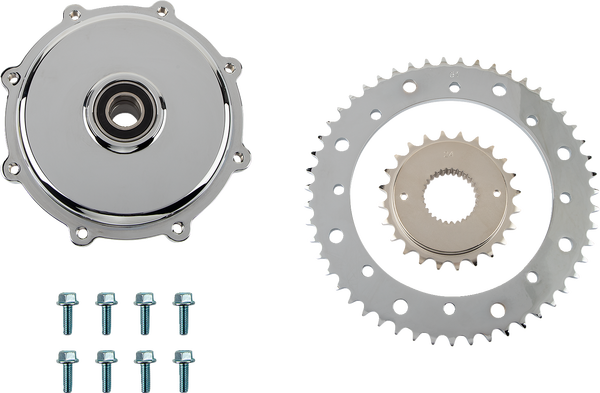 Conversion Sprocket Kit Chrome, 3, nordicamoto.ro