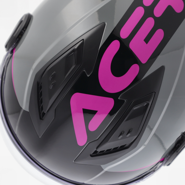 Casca Jet Acerbis Levante Gri/Roz XL-0