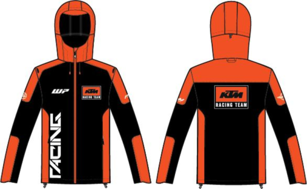 Geaca KTM Team Hardshell Orange Black-4