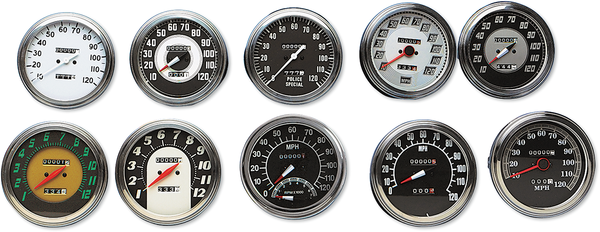 5(r) Fl-style 1:1 Speedometer White, 1, nordicamoto.ro
