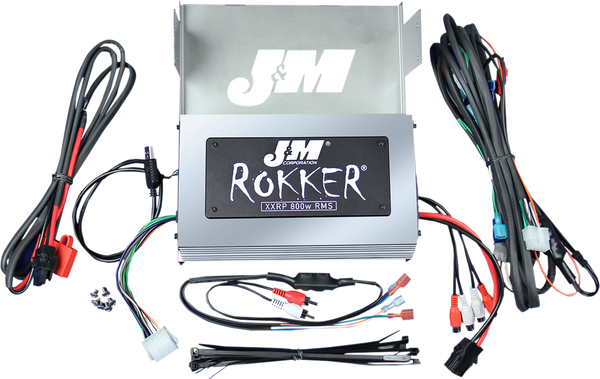 Rokker® Xxr 800w 4-channel Dsp Programmable Amplifier Kit, 1, nordicamoto.ro