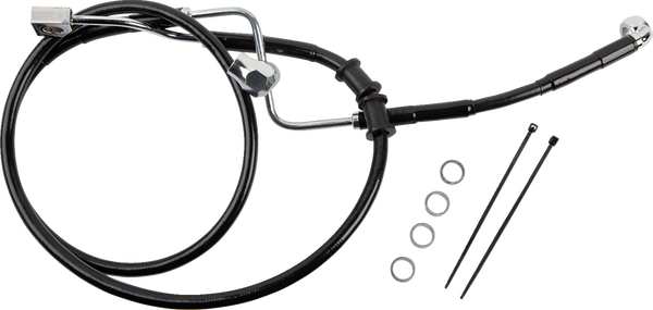 Rear Brake Line Black, 1, nordicamoto.ro