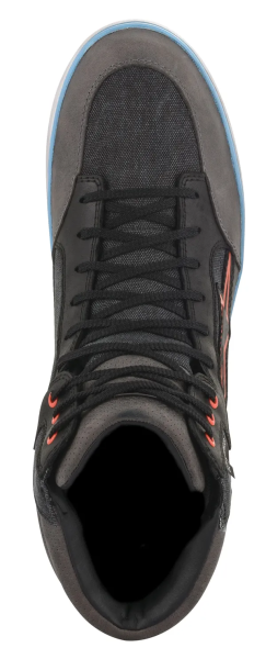 Cizme Alpinestars Primer J-6 Waterproof Canvas Black Anthrcite Light Blue-1